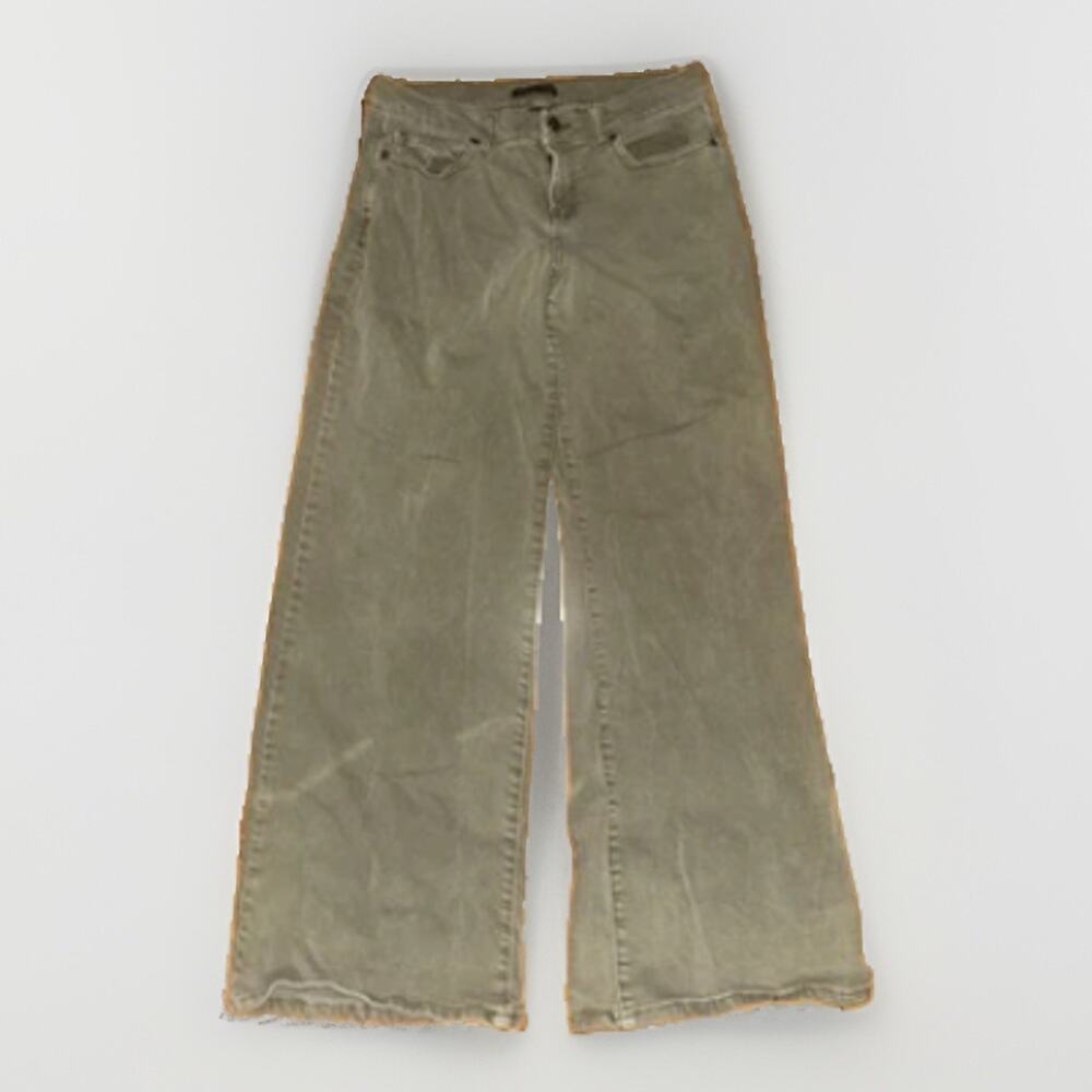 Sincerely Jules 7/28 Flared Jeans 30x32 Green
